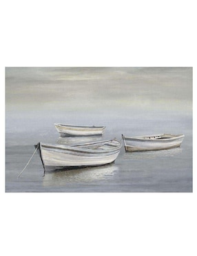 Pintura Una flota bastante técnica mixta Cuadros Jr Costa