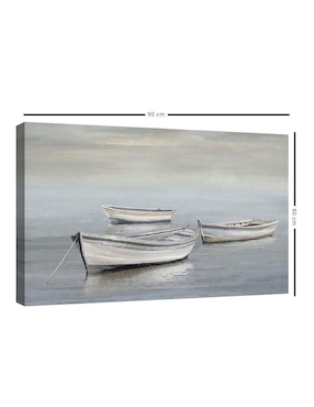 Pintura Una flota bastante técnica mixta Cuadros Jr Costa