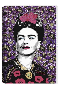 Pintura Frida mi propia musa técnica mixta Cuadros Jr Moderno
