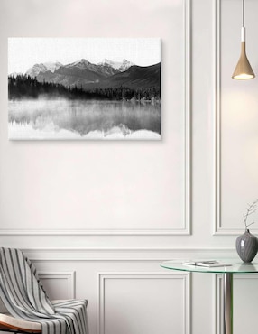 Pintura Susurros de invierno técnica mixta Cuadros Jr Paisaje