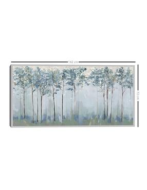 Pintura Espíritu de Armonía técnica mixta Cuadros Jr Paisaje