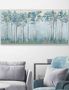 Pintura Espíritu de Armonía técnica mixta Cuadros Jr Paisaje