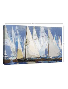 Pintura Flota técnica mixta Cuadros Jr Costa