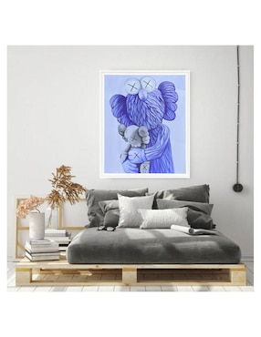 Pintura Caos 7.2 técnica acrílico Lune Art Gallery MilleniArt