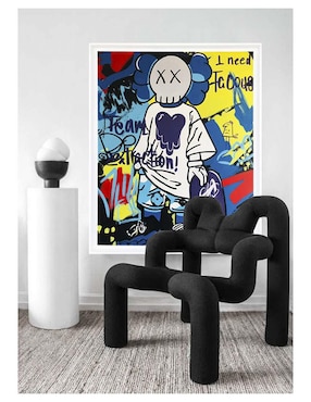 Pintura Caos Pop técnica acrílico Lune Art Gallery MilleniArt