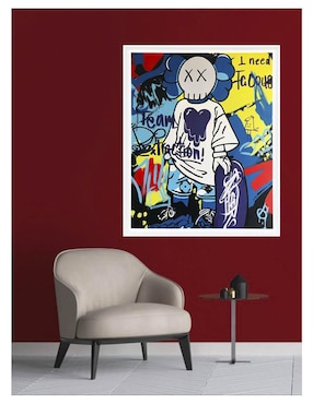 Pintura Caos Pop técnica acrílico Lune Art Gallery MilleniArt