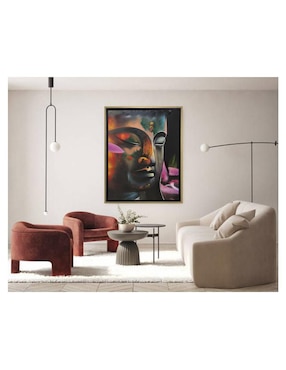 Pintura Buda (Buddha) III técnica mixta Lune Art Gallery Espirituales