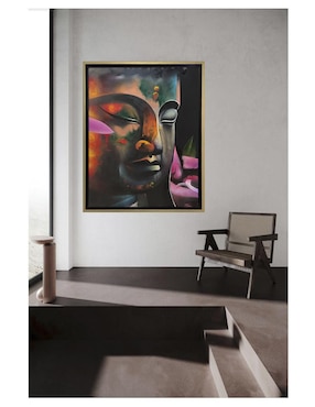 Pintura Buda (Buddha) III técnica mixta Lune Art Gallery Espirituales