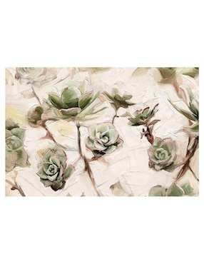 Pintura Principe verde técnica mixta Cuadros Jr