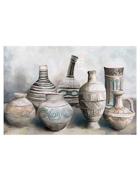 Pintura Bodegón artesanal técnica mixta Cuadros Jr