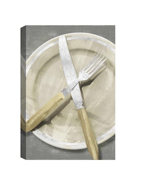Pintura Cena II técnica mixta Cuadros Jr