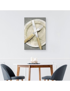 Pintura Cena II técnica mixta Cuadros Jr