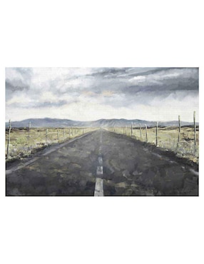 Pintura Luz de viaje técnica mixta Cuadros Jr
