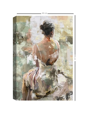 Pintura Intuicion II técnica mixta Cuadros Jr
