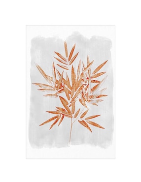 Pintura Bambú elegante técnica mixta Cuadros Jr Floral