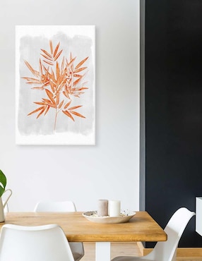 Pintura Bambú elegante técnica mixta Cuadros Jr Floral