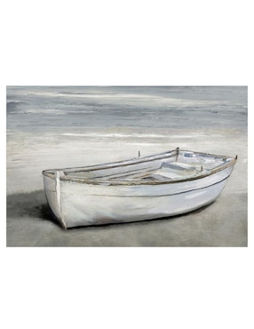 Pintura Beached técnica mixta Cuadros Jr Costa