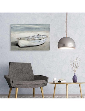 Pintura Beached técnica mixta Cuadros Jr Costa