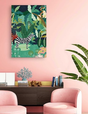 Pintura Tropical Equus técnica mixta Cuadros Jr Animales