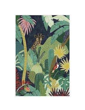 Pintura Tropical Okapi técnica mixta Cuadros Jr Animales