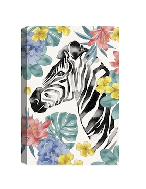 Pintura Rayas de la selva técnica mixta Cuadros Jr Animales