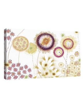 Pintura Fantasia floral I técnica mixta Cuadros Jr Floral