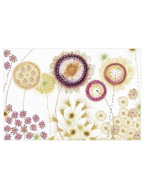 Pintura Fantasia floral I técnica mixta Cuadros Jr Floral