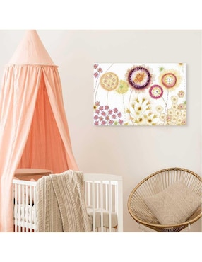 Pintura Fantasia floral I técnica mixta Cuadros Jr Floral