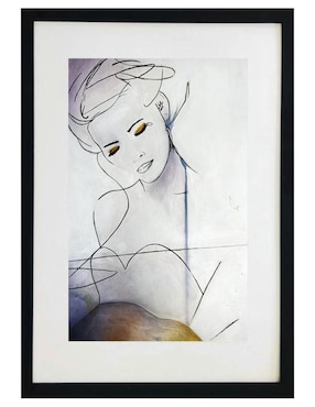 Pintura Grace técnica acrílico Lune Art Gallery Rostros