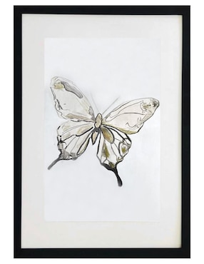Pintura Butterfly IV técnica acrílico Lune Art Gallery Animalart