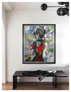 Pintura Jessica técnica acrílico Lune Art Gallery Desnudos