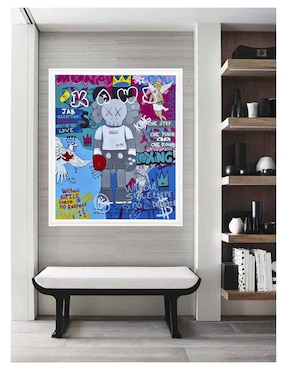 Pintura Boxing K. técnica mixta Lune Art Gallery Milleniart