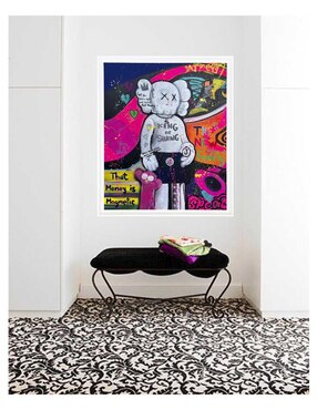 Pintura King Of Swing técnica mixta Lune Art Gallery Milleniart
