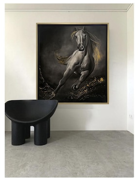 Pintura Dream Horse técnica mixta Lune Art Gallery AnimalArt