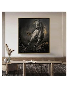 Pintura Dream Horse técnica mixta Lune Art Gallery AnimalArt