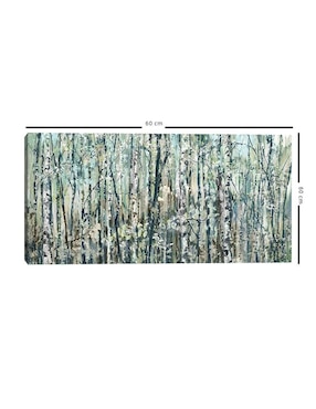 Pintura Bosques técnica mixta Cuadros Jr
