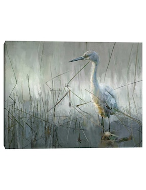 Pintura Pausa en la Costa técnica mixta Cuadros Jr Animales