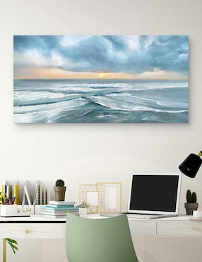 Pintura Pausa perfecta técnica mixta Cuadros Jr Costa