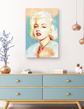 Pintura Norma Jeane técnica mixta Cuadros Jr Moderno