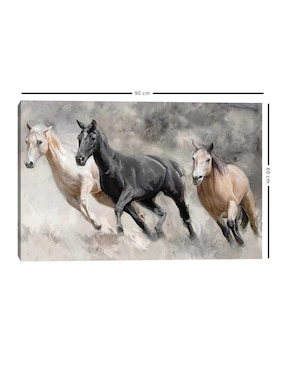 Pintura Cosecha de sunday run técnica mixta Cuadros Jr Animales