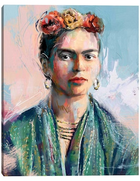 Pintura Perfectamente Frida técnica mixta Cuadros Jr Moderno