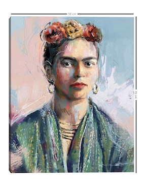 Pintura Perfectamente Frida técnica mixta Cuadros Jr Moderno
