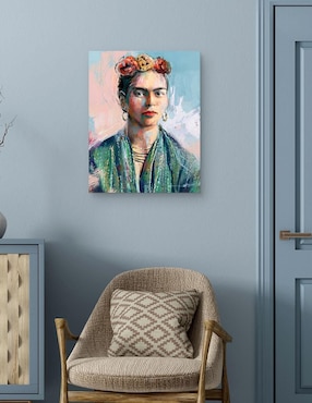 Pintura Perfectamente Frida técnica mixta Cuadros Jr Moderno