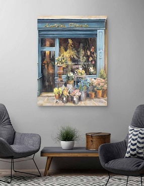 Pintura Lartisan Fleuriste Luz técnica mixta Cuadros Jr Paisaje