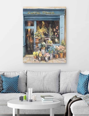 Pintura Lartisan Fleuriste Luz técnica mixta Cuadros Jr Paisaje