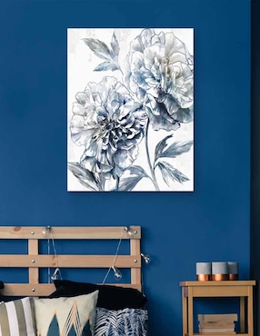 Pintura Peonía Japonesa I técnica mixta Cuadros Jr Floral