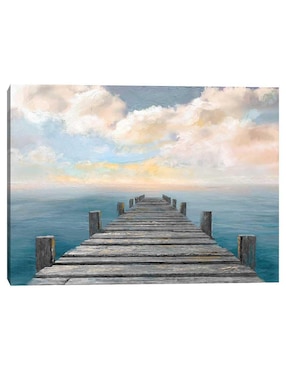 Pintura Cielo del Océano técnica mixta Cuadros Jr Costa