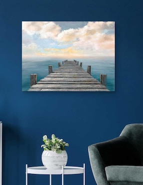 Pintura Cielo del Océano técnica mixta Cuadros Jr Costa