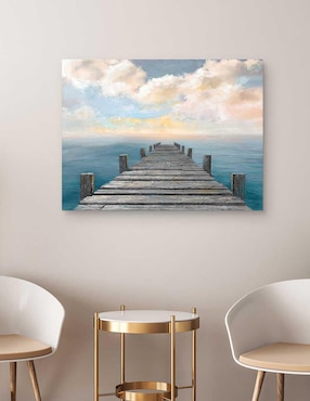 Pintura Cielo del Océano técnica mixta Cuadros Jr Costa