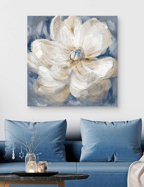Pintura Peonía perfecta técnica mixta Cuadros Jr Floral